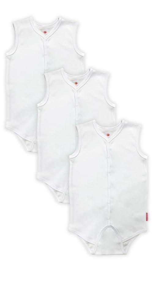 3er Pack Wickelpflegebody Kinder Achselbody Baumwolle Reha
