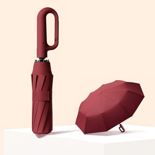 Image of Umbrella for Women | Umbrellas for Men | UV Coated 3 Fold Umbrella for Rain with Auto Open and Close Small Folding Travel-Foldable Windshield