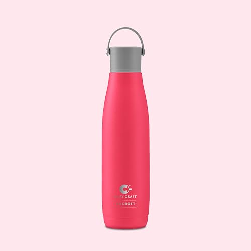 Image of Clay Craft VACBOTT Fresco Double Walled|18 Hours Hot and 24 Hours Cold Water Bottle Vacuum Insulated Flask Bottle 800 ml|1 Pcs Steel Bottle|Travelling|BPA-Free|BIS Certified|1Year Limited Warranty