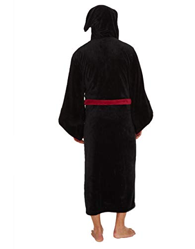 Harry Potter Gryffindor Hooded Bathrobe for Men/Women | Soft Plush Spa Robe for Adults | Lightweight Fleece Shower Robe With Belted Tie | One Size Fits Most Adults2