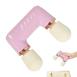 Percussion Massagegerät Mini | Doppelkopf-Massage – Muskelentspannungsgerät – für Spieler, Frauen, Männer, Arbeiter, vielbeschäftigte Profis, Reisende, Fitness, Liebhaber, Fitnessstudio, Zuhause, Büro