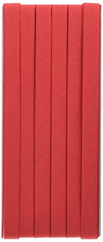 CAPTAIN88 キャプテン ふちどり 接着 バイアステープ 9mm幅×2m巻 #311 赤系 CP10