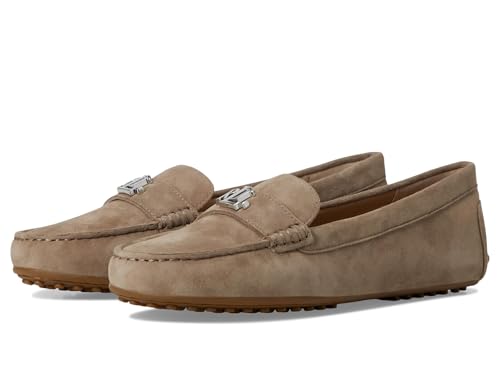Image of Lauren Ralph Lauren Women's Barnsbury Suede Loafer | Casual Shoes