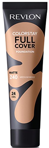 Revlon ColorStay Full Cover Foundation, Medium Beige, 1.0 Fluid Ounce