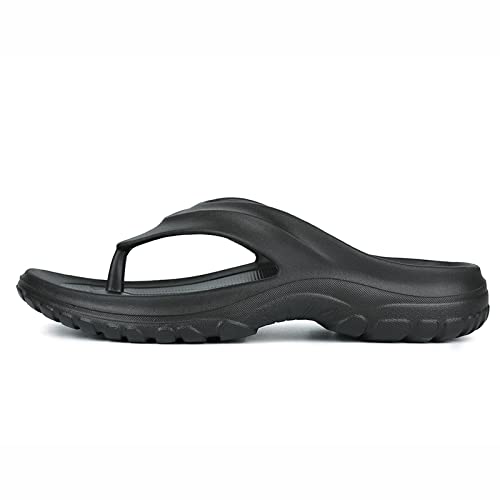 Eliogn Men's EVA Sports Flip Flop Comfort Orthopedic Sandals with Plantar Fasciitis Arch Support Lightweight For Indoor Outdoor Summer Shower Beach Sandals2