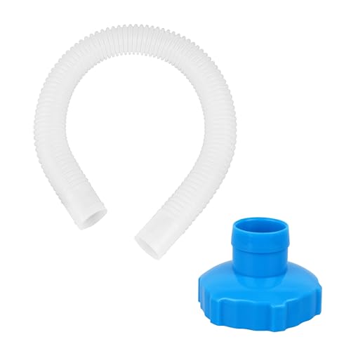 25016 Pool Skimmer Hose & Adapter B Replacement Set Universal Fit for Intex Above Ground Pools | Leak-Proof Connections