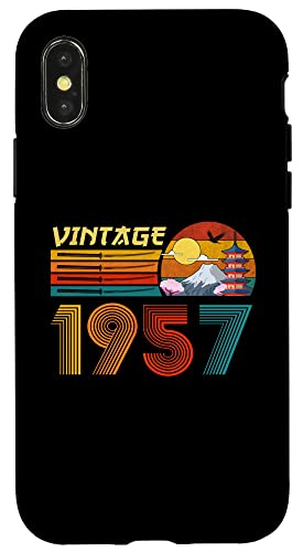 69�΂̒a���� 69�� �j�� ���� ���g�� ���B���e�[�W 1957 ���{ �X�}�z�P�[�X iPhone X/XS �p