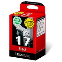 Cartouches d'encre Lexmark n°17 noir haute capacité 410 pages pour des textes nets