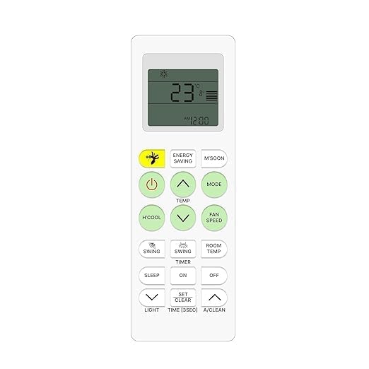 Image of Air Conditioner Remote Control Compatible for Lg Split and Window Ac RemoteControl (36A)