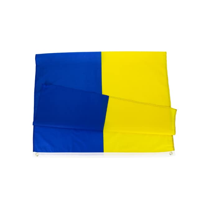 Ukraine Flagge – 90 X 150 Cm, 100% Polyester, Mit Zwei Ösen