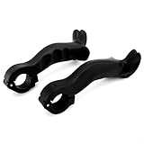 Include 2 terminali barra: una coppia di manubri di estensione per mountain bike fornisce un aggiornamento immediato per il posizionamento e il controllo della mano su vari terreni.