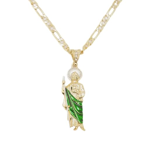 Collier pendentif San Judas SiVaji, un magnifique cadeau en argent pour homme et femme