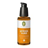 100% naturreine ätherische Öle treffen auf Pflegeöle - eingerieben auf betroffene Hautstellen oder in Kurzmassagen verschafft es schnelle Linderung bei Gelenkschmerzen.
