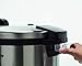 Proctor Silex Commercial 37560R Rice Cooker/Warmer, 60 Cups Cooked Rice Capacity, Nonstick Inner Pot, Hinged Lid, Stainless Steel Housing, Conforms to NSF