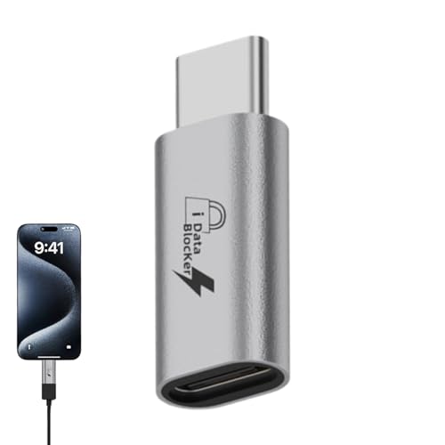 Générique Datensperre – Adapter zur Datensicherung | Datenschutz USB Typ C für Laptop, blockiert Daten und Laden Générique Datensperre – Adapter zur Datensicherung | Datenschutz USB Typ C für Laptop, blockiert Daten und Laden