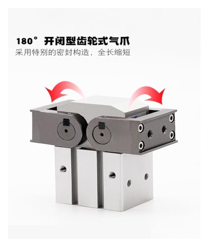 Vérin à doigt pneumatique MHW2-25D1 double effet pour automatisme