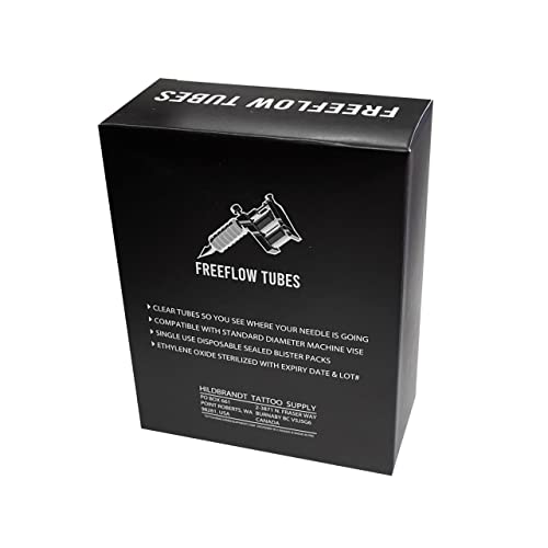 Tubes de tatouage jetables Freeflow 11DT à pointe diamant