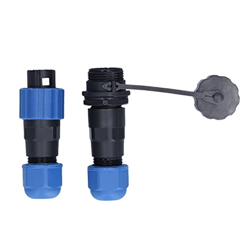 Conector de cable de aviación SP13 IP68 1 a 7 pines miniatura 7