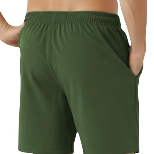 Image of GYMIFIC Sports Training Running Dry Fit Solid Shorts for Men (Pack of 2) (XL, Black /TBLUE)