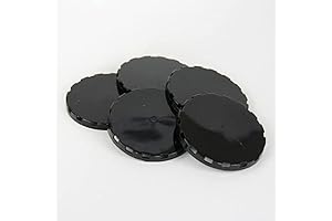 Black Keg Caps - 50 Pack