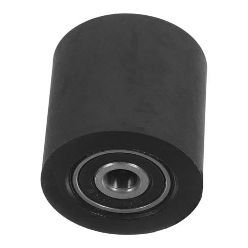 CIYODO Black Pulley Wheel Idler Bearings High-Durability Pu Material for Furniture Hardware and Sliding Door Accessory