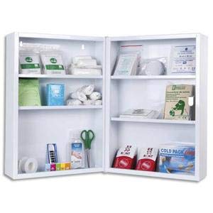LABORATOIRES ESCULAPE Armoire premiers secours speciale ecoles, conforme aux preconisations de l'E.N