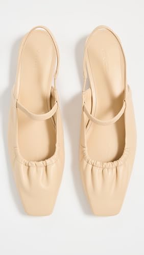 Vince Damska Wenecja Slingback Mary Jane kwadratowy nosek płaski, Makadamia, 36 EU