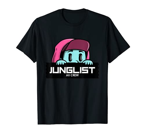 Junglist drum n bass edm drum and bass liquid raver maglietta