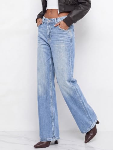 Women's Casual Wide Leg Jeans - image 6