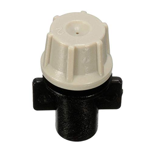 Sprinkleur de brumisation en Plastique de 1/4 Pouce de 1/4 Pouce for Le système de Refroidissement de la Plante à Fleurs de Serre avec té arroser la pelouse