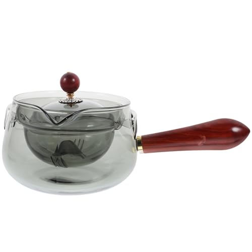ELAYARD Tetera Infusor y Asa de Madera para Tetera para Infusiones y