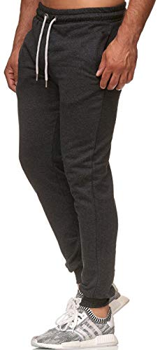 Preisvergleich Produktbild Reslad Jogginghose Herren Trainingshose Männer Sporthose Sweatpants Jogger Pants Freizeithose für Gym & Fitness RS-5060 (M, Anthrazit 16600)