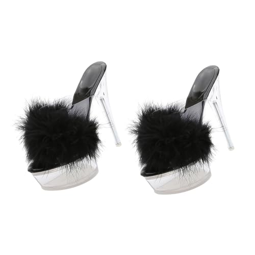 Sandales à talons hauts élégantes et enfilage rapide pour femme active
