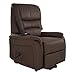 Produktbild colourliving Fernsehsessel mit Aufstehhilfe elektrisch Relaxsessel mit 2 Motoren aus Mikrofaser in Dunkelbraun