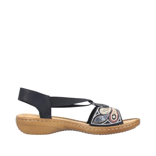 Rieker 608B4 Regina Women's Sandals - Comfort & Style2
