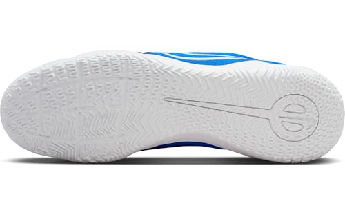 Nike Tiempo Legend 10 Academy Indoor/Court Low-Top Soccer Shoes (DV4341-400, Soar/White) Size 8.54