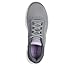 Skechers Women's Go Walk 7 - Cosmic Waves Athletic Walking Sneaker, Gray/Lavender, 9.5 US