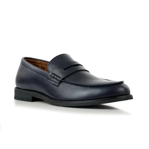 Image of Ferro Aldo Men's Loafer Collection | Classic Slip-on Penny Loafers & Driving Moccasins for Casual & Dress