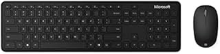 Microsoft Bluetooth Desktop - For Business - keyboard and mouse set - wireless - Bluetooth 4.0 - UK - matte black