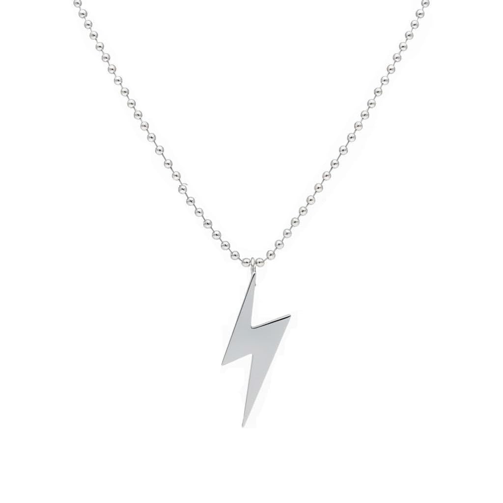 Jewelry Thunderbolt Pendant with Ball Chain for Men - Aesthetic Flash Bolt Necklace | Premium Stainless Steel Jewellery | Waterproof & Rust-Proof | Unique Gift for Boys & Men-image-6
