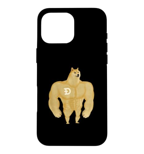 Swole Doge �� ���[�N�A�E�g �ʔ��� �h�[�W�R�C�� �N���v�g �o�t �� �~�[�� �X�}�z�P�[�X iPhone 16 Pro Max �p