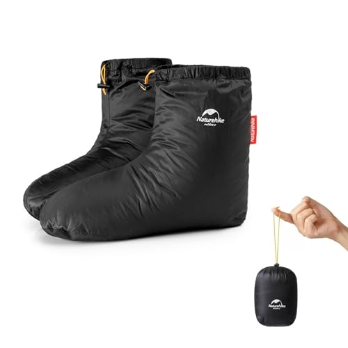 Naturehike Ultralight Winter Goose Down Booties, Camping Warm &...