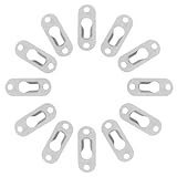 Utilisation adaptable : idéal pour différentes pièces de la maison comme les chambres, les salons et les salles de bains, offrant une flexibilité d’installation. support de miroir, fixation par trou de serrure