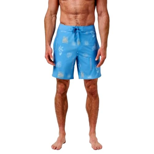 TravisMathew Men's Passport Boardshorts, Pacific Coast