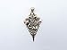 Siamhandmade2014 Sigil Of Lucifer Pendant with Snake Seal of Satan for Men Women Brass Jewelry BR-635
