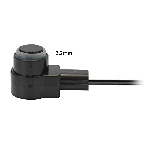 Btuty Sistema de sensores de estacionamento Parktronics 4pcs Sensores planos Reverse Backup Radars S