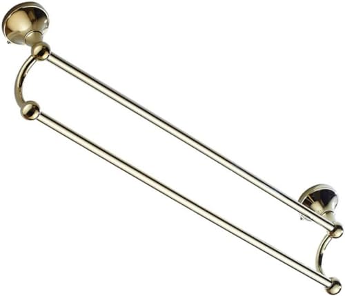 Porte-serviettes double barre et étagère de rangement compacte - 2