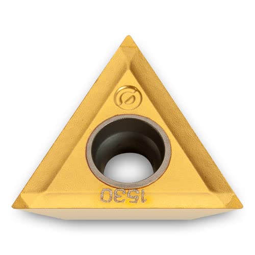 5110213 General Purpose Insert TFLT15T303N IN2530 Triangular 3 Indexes for FAK Tool 82° & 90° Steel (Pack of 1)