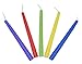 Ner Mitzvah Bulk Colorful Chanukah Candles 2-Pack - Standard Size Fits Most Menorahs - Premium Quality Wax - Assorted Colors - Bulk Pack for All 8 Nights of Hanukkah