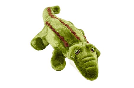 Fluff and Tuff Georgia the Alligator Hunde-Plüschtier Cover